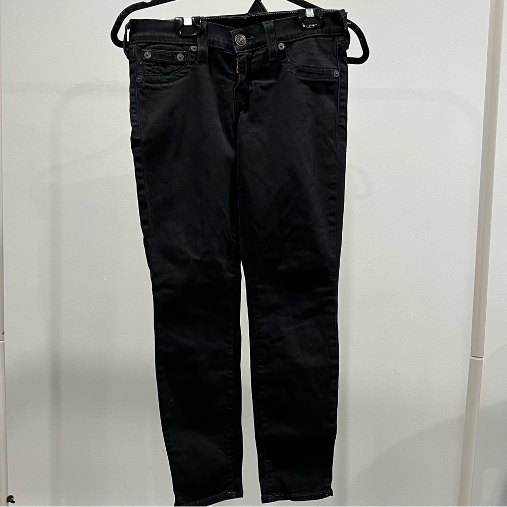 SOLD ON DEPOP/Black True Religion jeans